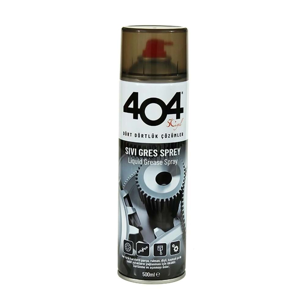 404 Sıvı Gres Yağlayıcı Sprey 400 ml