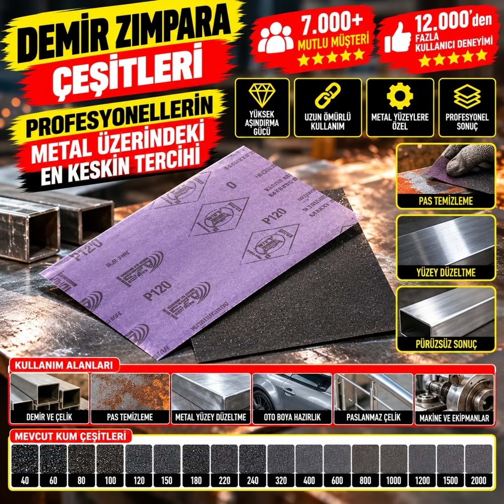 Demir Zımpara No: 2