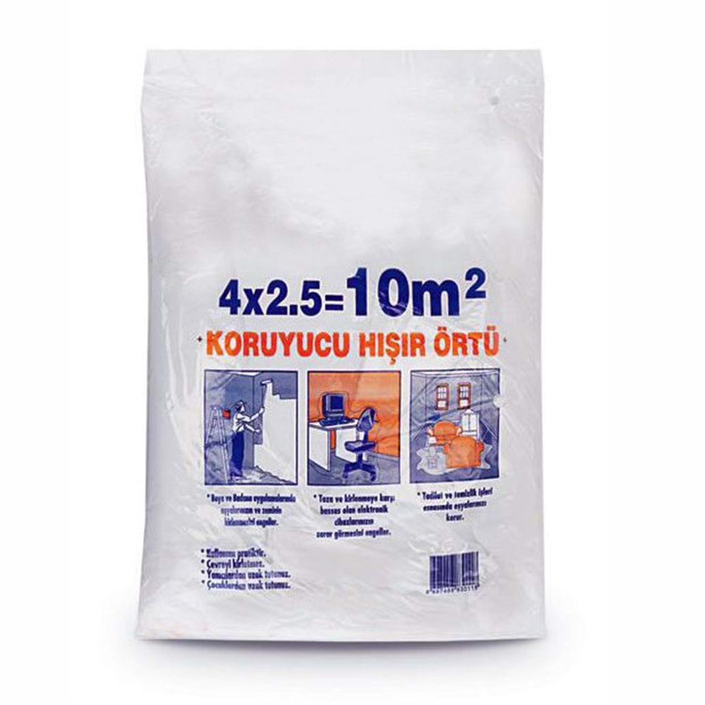 Koruyucu Naylon Hışır Örtü 10m2