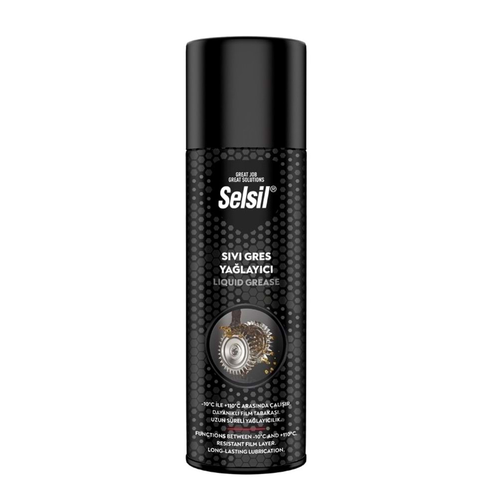 Selsil Sıvı Gres Yağlayıcı Sprey 500 ml