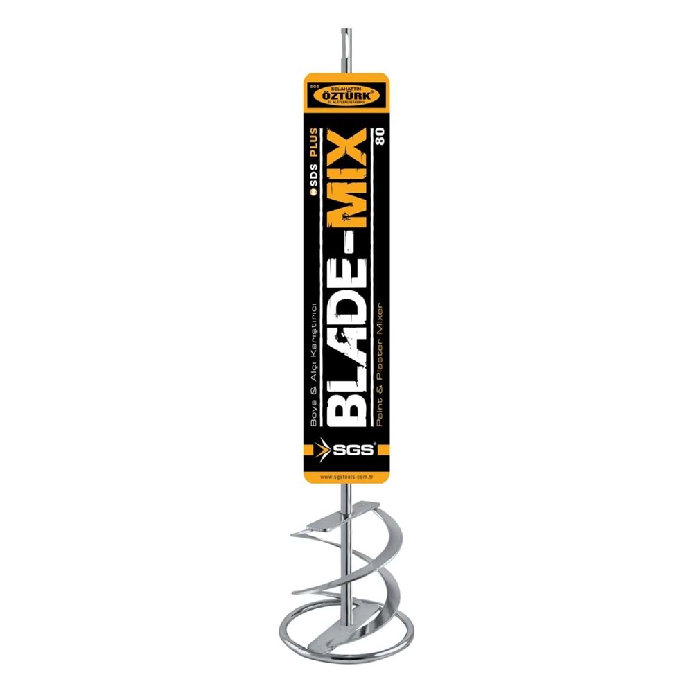 SGS SDS Blade Mix Boya Alçı Karıştırıcı 80mm