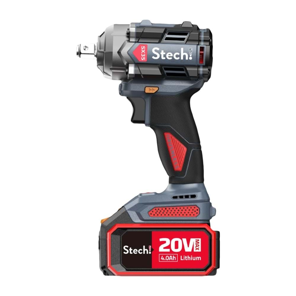 Stechend Akülü Şarjlı Darbeli Somun Sıkma 1/2 INC SX35-2x4.0 Ah