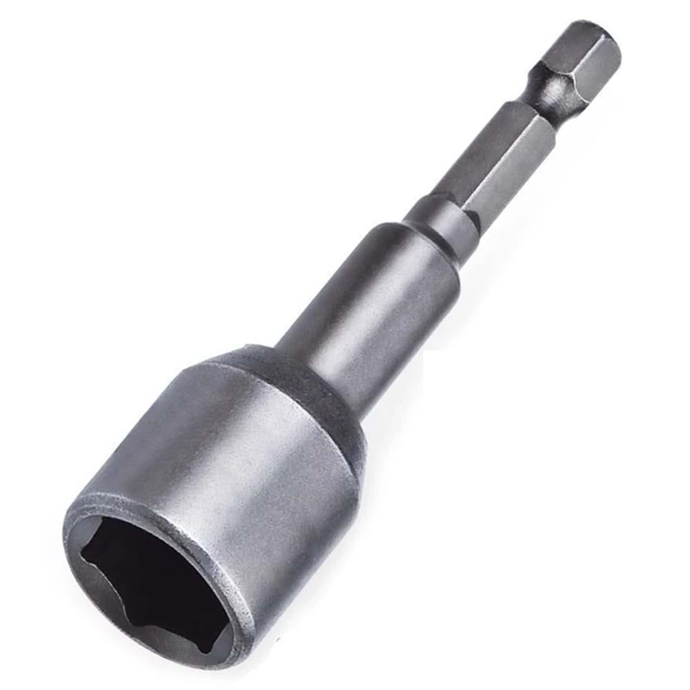 Manyetik Lokma Somun Tutucu Çatı Vida Adaptörü Pipo 12x45mm