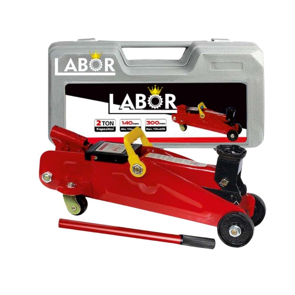 Labor Arabalı Timsah Kriko Çantalı 2 Ton