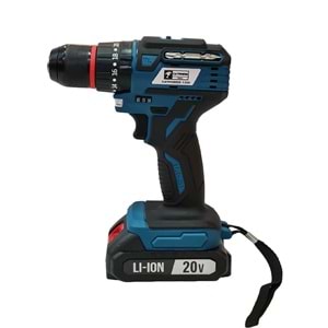 Catpower 1320 Akülü Şarjlı Vidalama Darbeli Matkap Kömürsüz 20V 2.0Ah