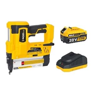 SGS Akülü Şarjlı Zımba ve Çivi Tabanca Seti 20V 1x4.0Ah