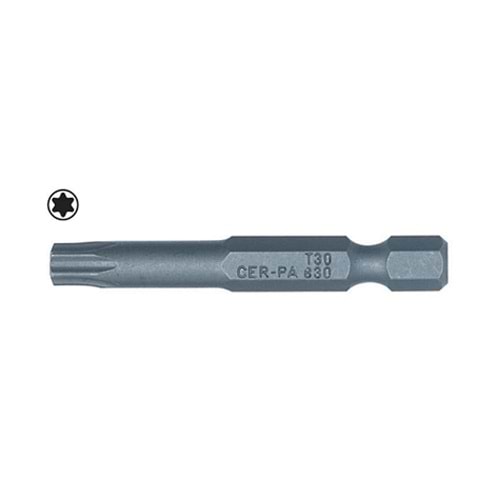 Cer-pa X-Plus Torx Bits Torks Uç Ucu T10 50mm
