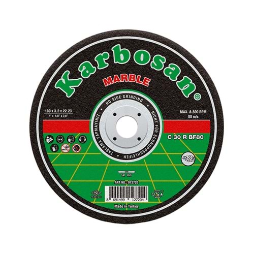Karbosan Mermer Kesici Taş Disk 180x3.2x22.23