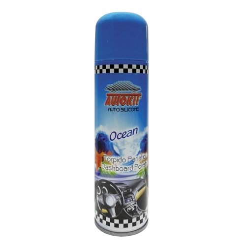 Torpido Parlatıcı Kokulu Oto Silikonu Okyanus 220ml