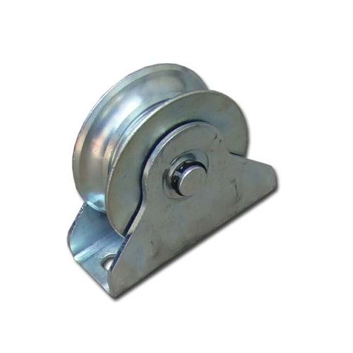 Tablalı Kapı Altı Makarası Takmatik Ray Tekeri Kepli 80mm