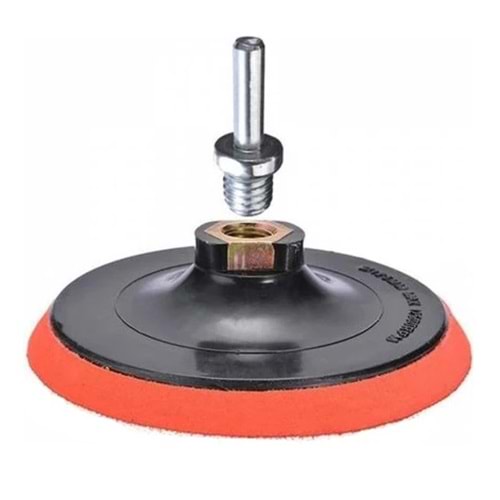 Rodex Cırtlı Disk Altı Zımpara Tabanı 150mm + Aparatı