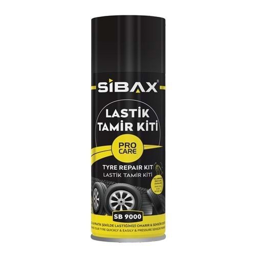 Sibax Lastik Tamir Kiti Onarım Spreyi 400ml