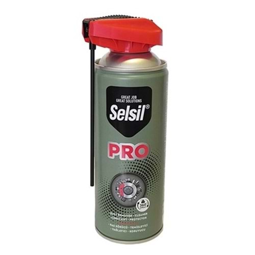 Selsil Pro Pas Sökücü Yağlayıcı Multi Sprey Kobra Başlık 400ml