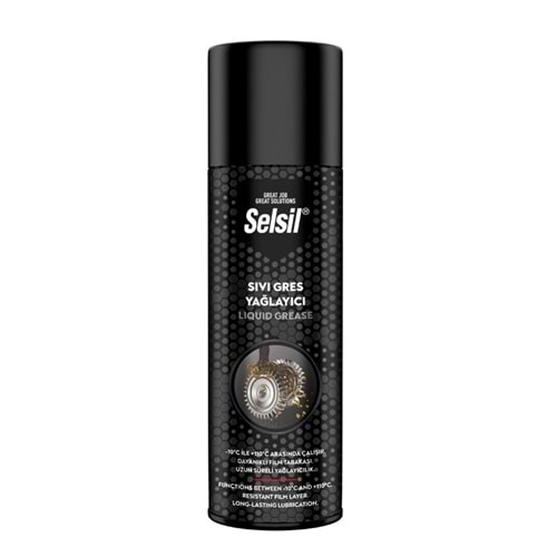 Selsil Sıvı Gres Yağlayıcı Sprey 500 ml
