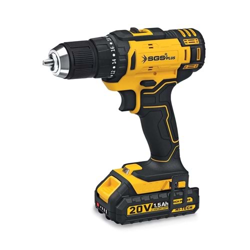 SGS Akülü Şarjlı Vidalama Darbeli Matkap 20V 1.5Ah