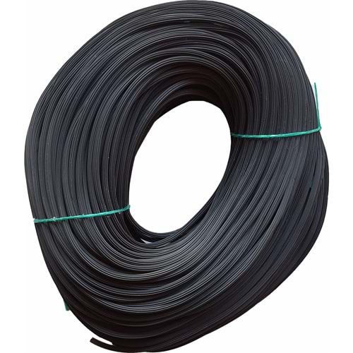 Sineklik Fitili 5mm Siyah 100mt