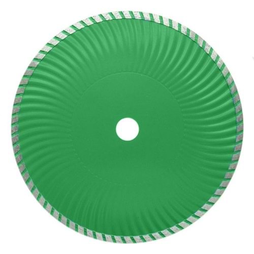 Turbo Kanallı Elmas Mermer Granit Kesici Disk 180mm