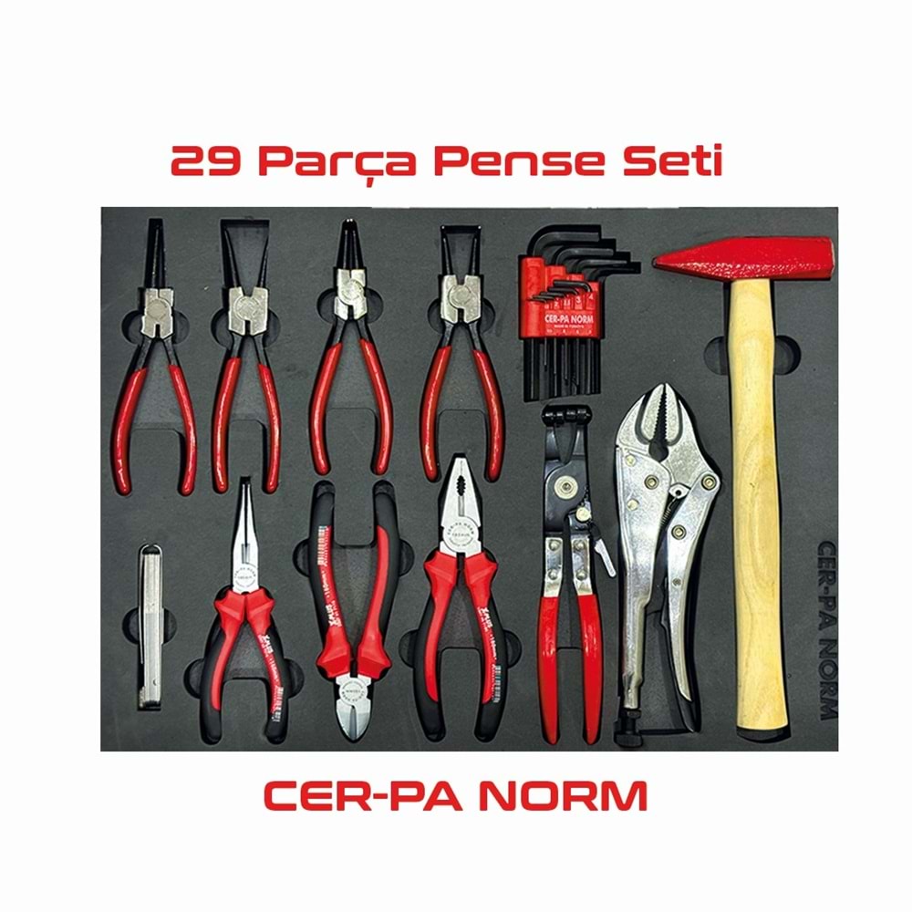 Cer-pa Dolu Takım Arabası 210 Parça