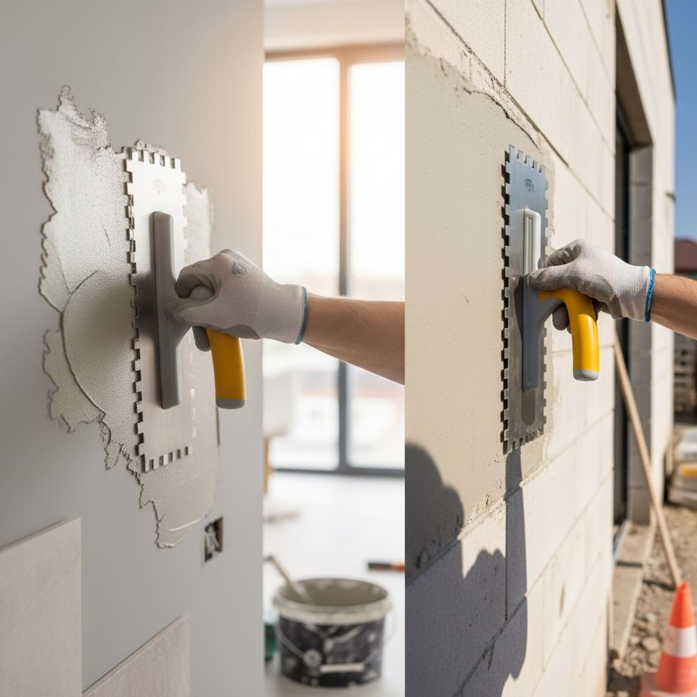 Kristal Seramik Malası Plastik Saplı 10x10 30cm