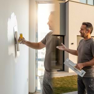 Kristal Alçı Malası Plastik Saplı 40cm