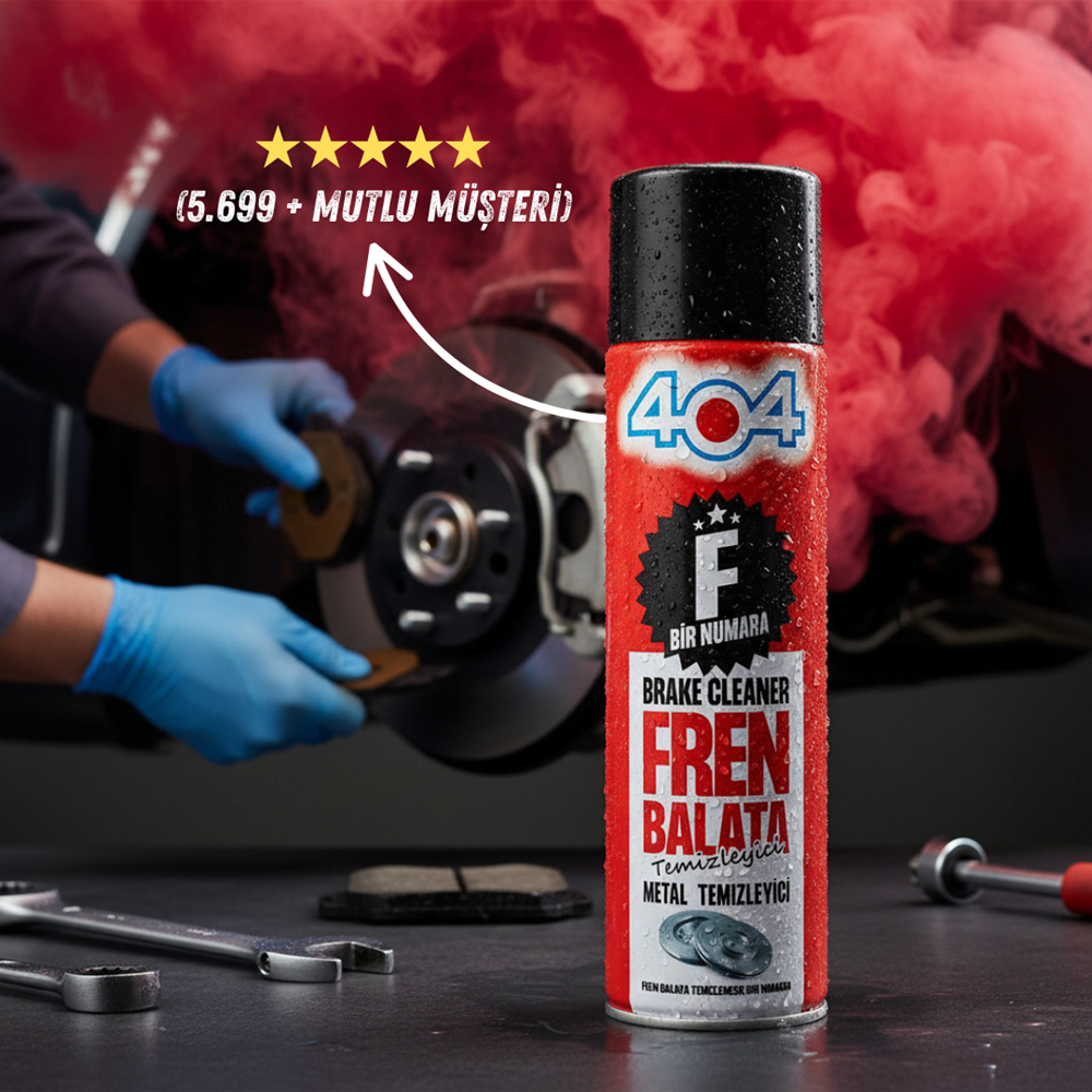 404 Fren Balata Temizleme Spreyi 500 ml