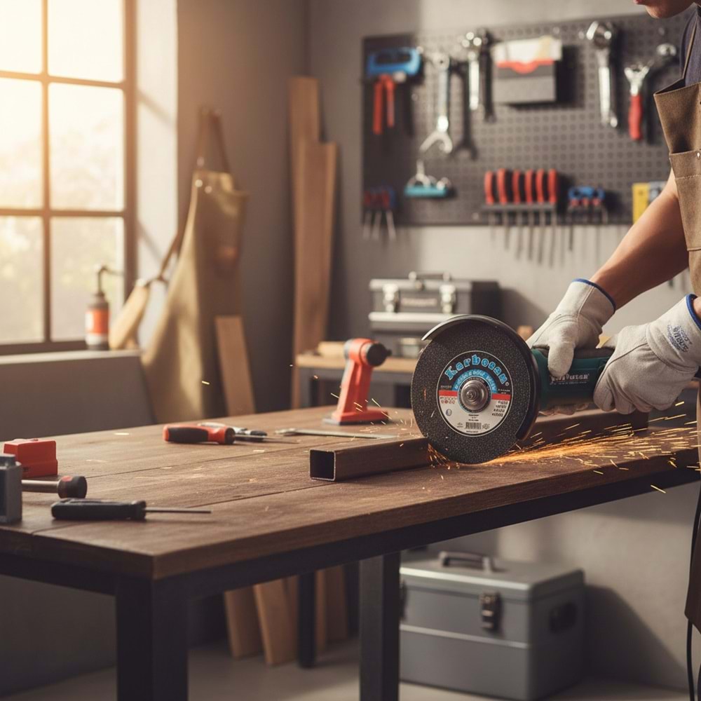 Karbosan Metal Kesici Taş Tezgah Diski 350x3.5x25.4