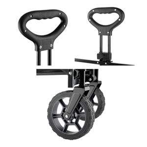 Vagon Tipi Kamp Çok Amaçlı Katlanır Yük-Koli Taşıma Servis Arabası