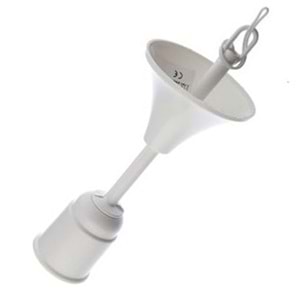 Askılı Muhafazalı Porselen Duy Tij Takımı