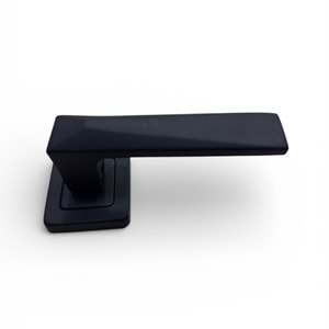 Almira Rozetli Kapı Kolu Siyah (Takım) Wc