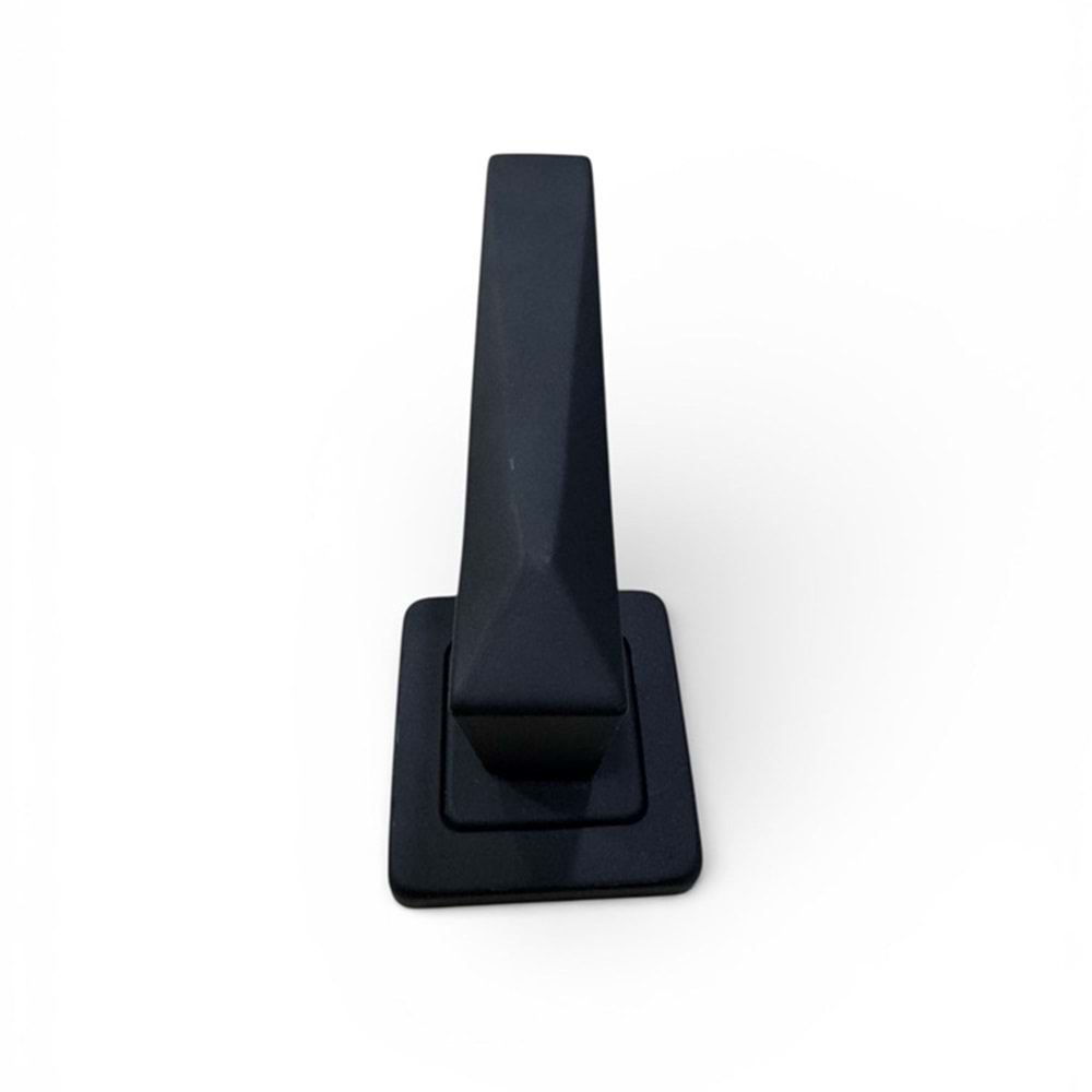 Almira Rozetli Kapı Kolu Siyah (Takım) Wc