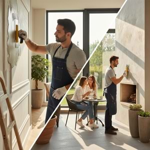 Dekor Alçı Malası Paslanmaz Plastik Saplı 35cm