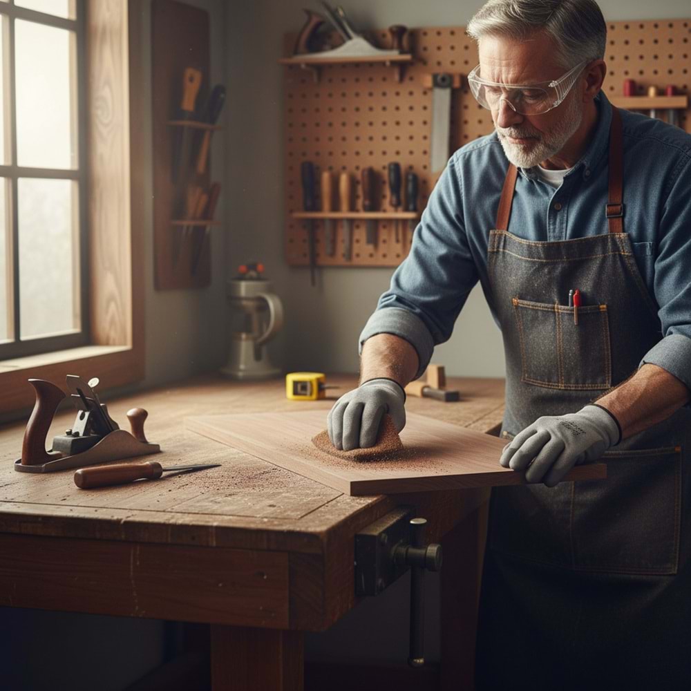 Dekor Epoksi Zımpara Keçesi 2li