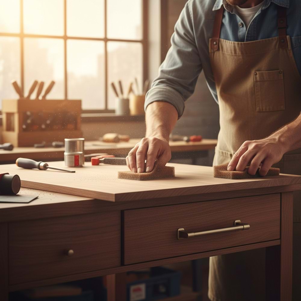 Dekor Epoksi Zımpara Keçesi 2li