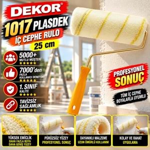 Dekor 1017 Plasdek İç Cephe Rulo 25cm