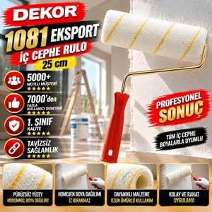 Dekor 1081 Eksport İç Cephe Rulo 25cm