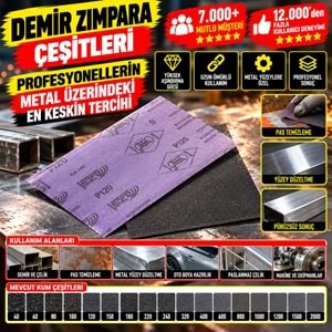 Demir Zımpara No: 1
