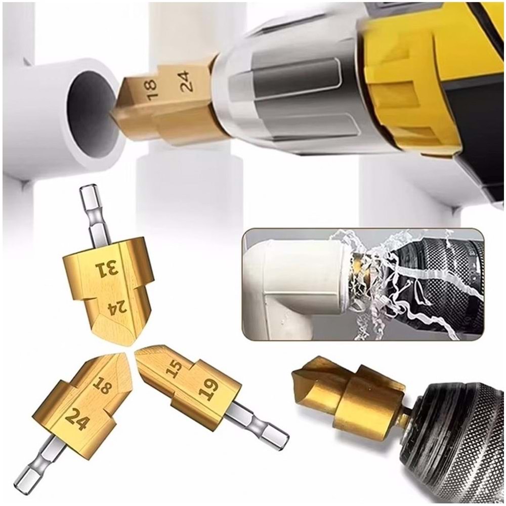 Gfb Pprc Pvc Su Borusu Genişletme Seti Bits Saplı