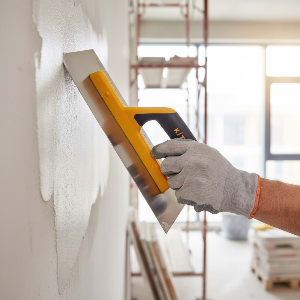 Kitan Paslanmaz Alçı Malası 30cm