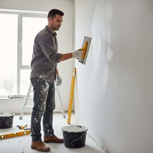 Kitan Paslanmaz Alçı Malası 30cm