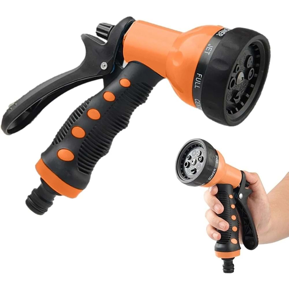 Medalyan Otomatik Hortum Tabanca 7 Fonksiyonlu