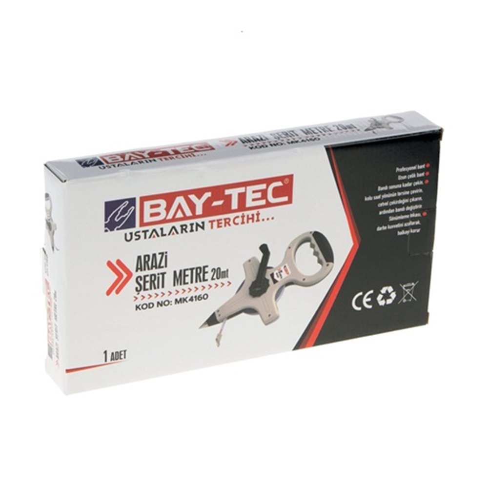 Bay-Tec Arazi Tipi Metre 50mt