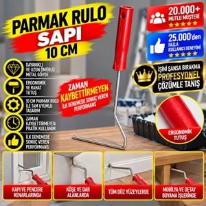 Parmak Rulo Sapı 10cm