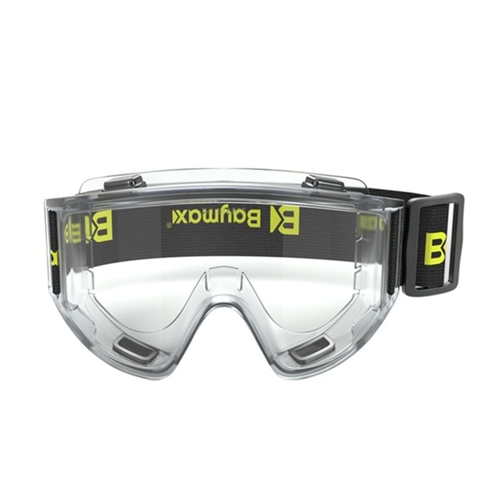 Baymax S-550 Grand Koruyucu Gözlük Buğulanmaz Şeffaf