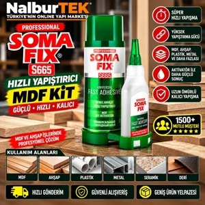 Somafix Hızlı Yapıştırıcı Mdf Kit 400ml+100gr
