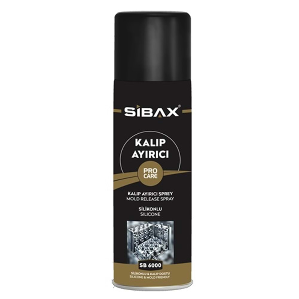 Sibax Silikonlu Kalıp Ayırıcı Sprey 400ml