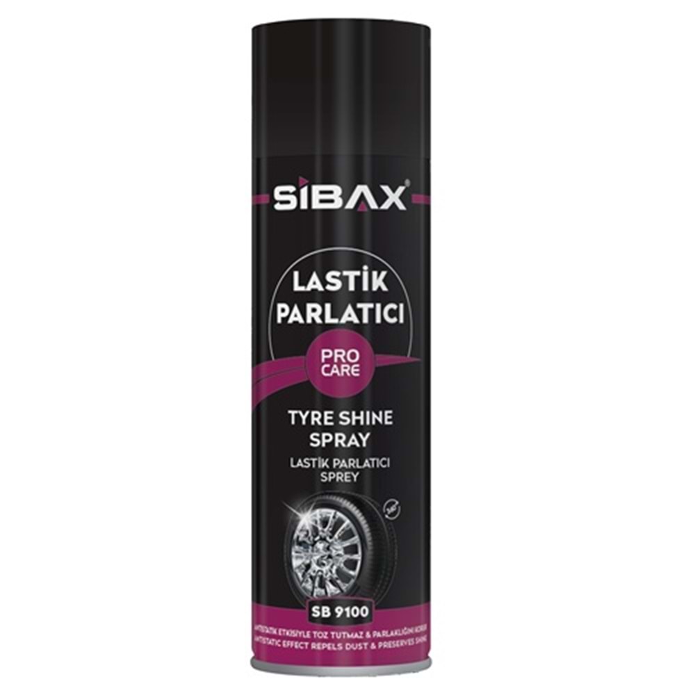 Sibax Lastik Parlatıcı Sprey 500ml