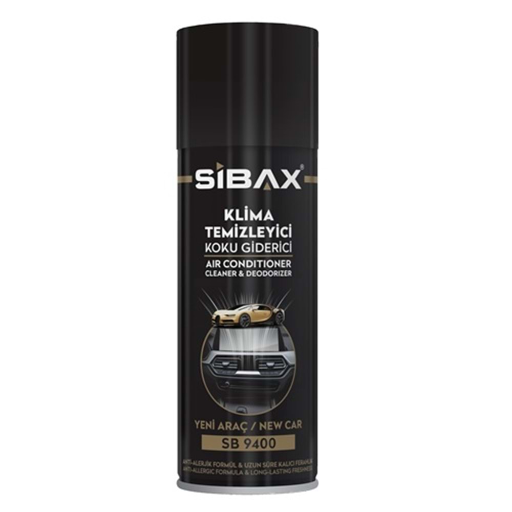 Sibax Klima Temizleyici Sprey Yeni Araç Kokusu 200ml