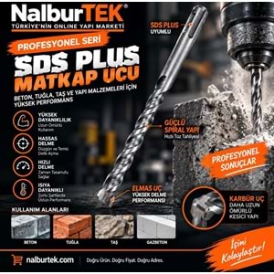 SDS Plus Matkap Ucu 14x260mm