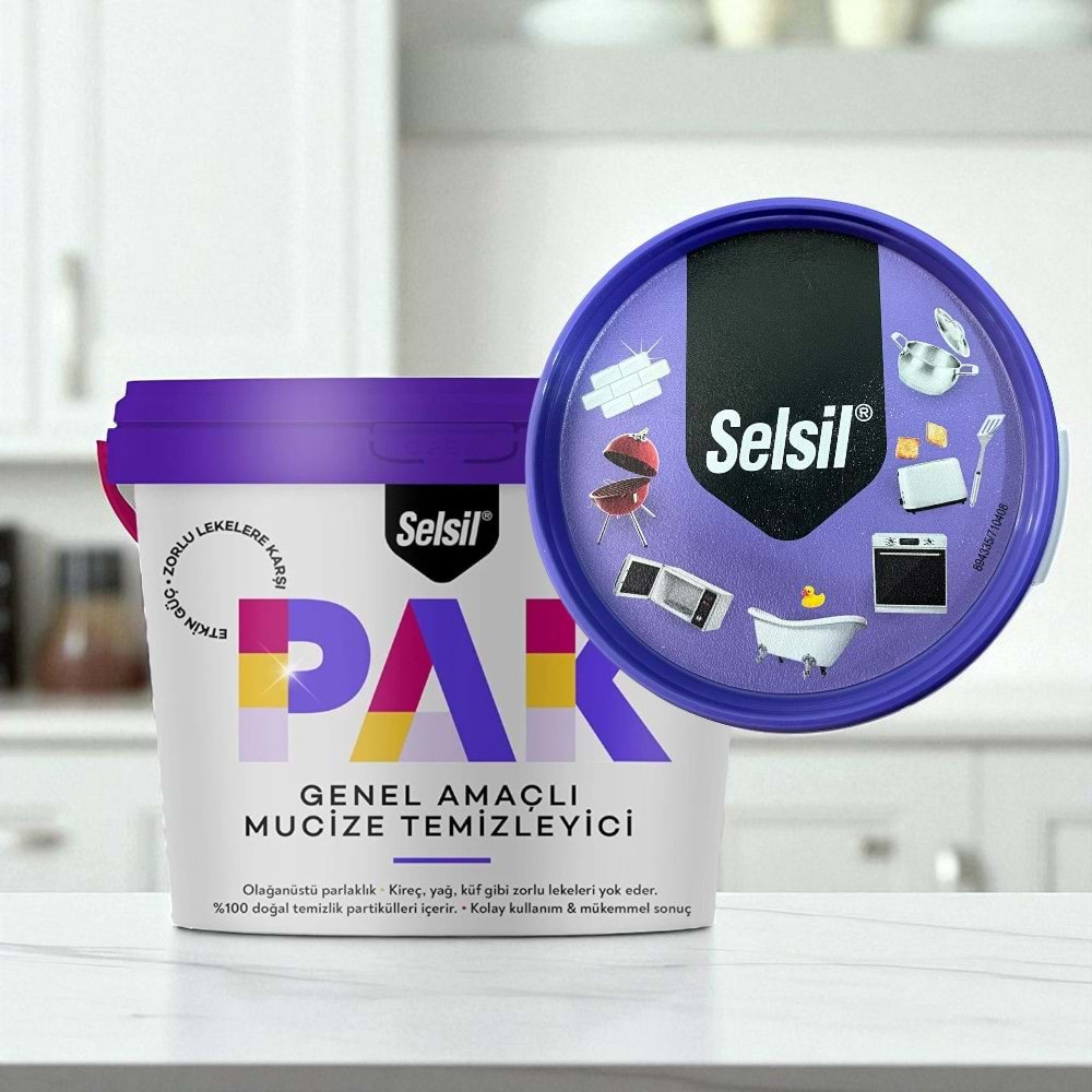 Selsil PAK Krem Genel Amaçlı Mucize Temizleyici 500gr (12AD)