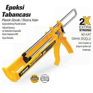 SGS Kimyasal Dübel Tabancası Epoksi Tabanca Kalın Pvc 345ml